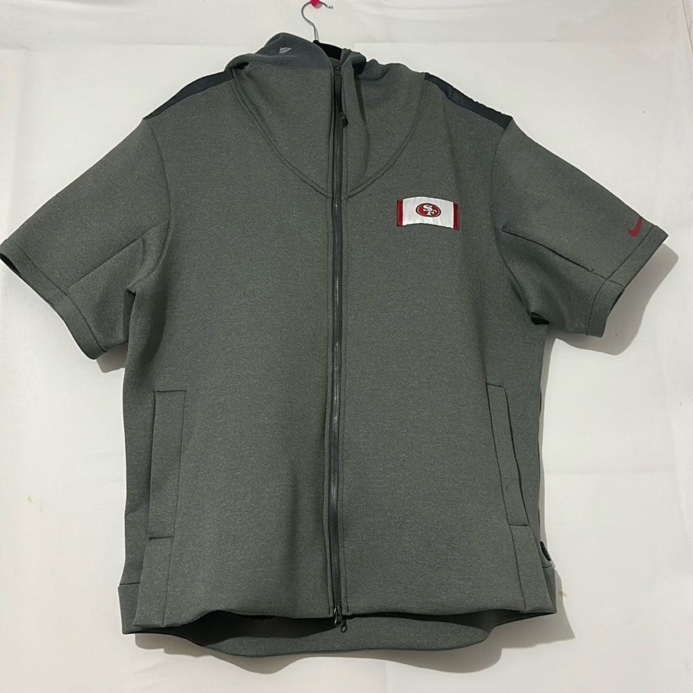 Nike San Francisco 49ERS Sideline Tech Fleece Hoodie